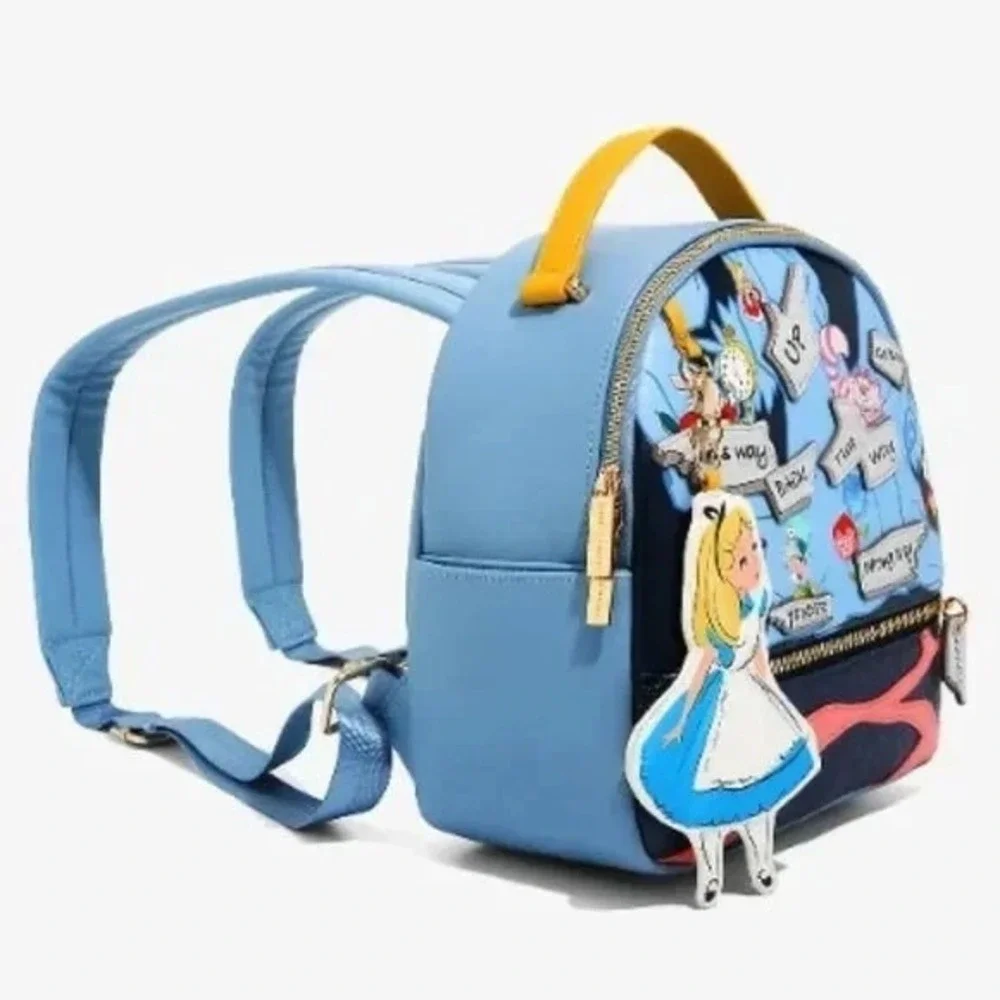 Danielle Nicole Disney Alice in Wonderland Direction Mini Backpack - Picture 2 of 4